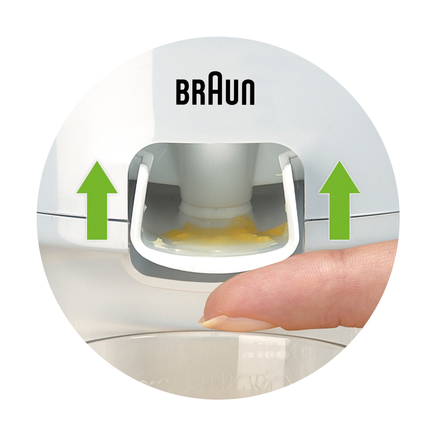 Exprimidor eléctrico Braun Tribute Collection CJ3050WH con sistema antigoteo Blanco-3