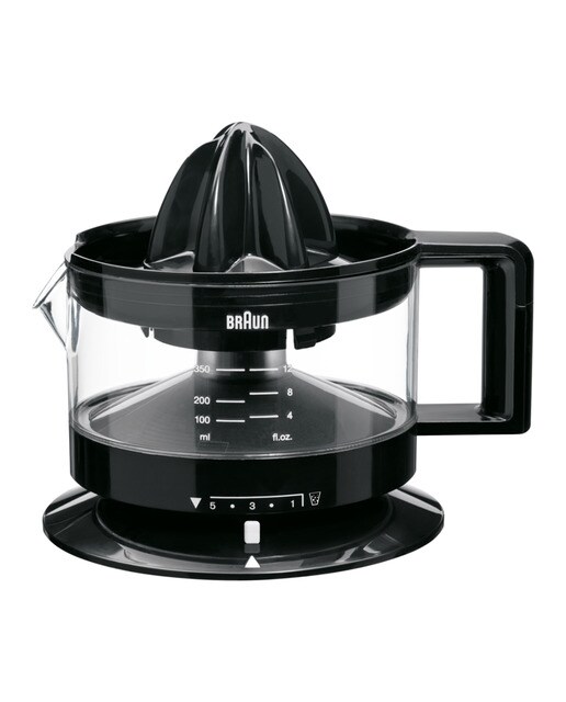 Imagen 0 de Exprimidor eléctrico Braun Tribute Collection CJ3000BK con cantidad de pulpa ajustable