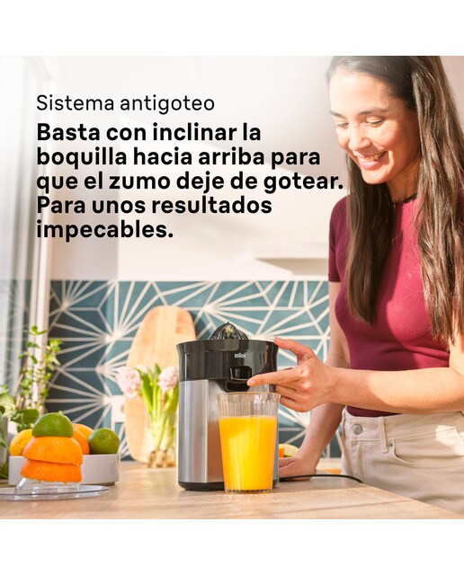 Espremedor Braun CitrusQuick 5 com Sistema Antigotas Preto-4
