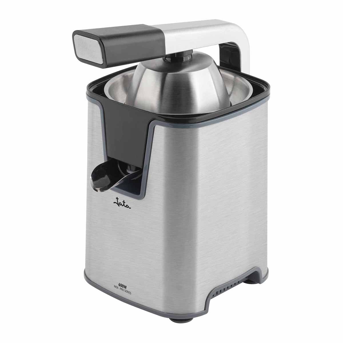Exprimidor con brazo Jata JEEX1155 con 2 conos Inox-1