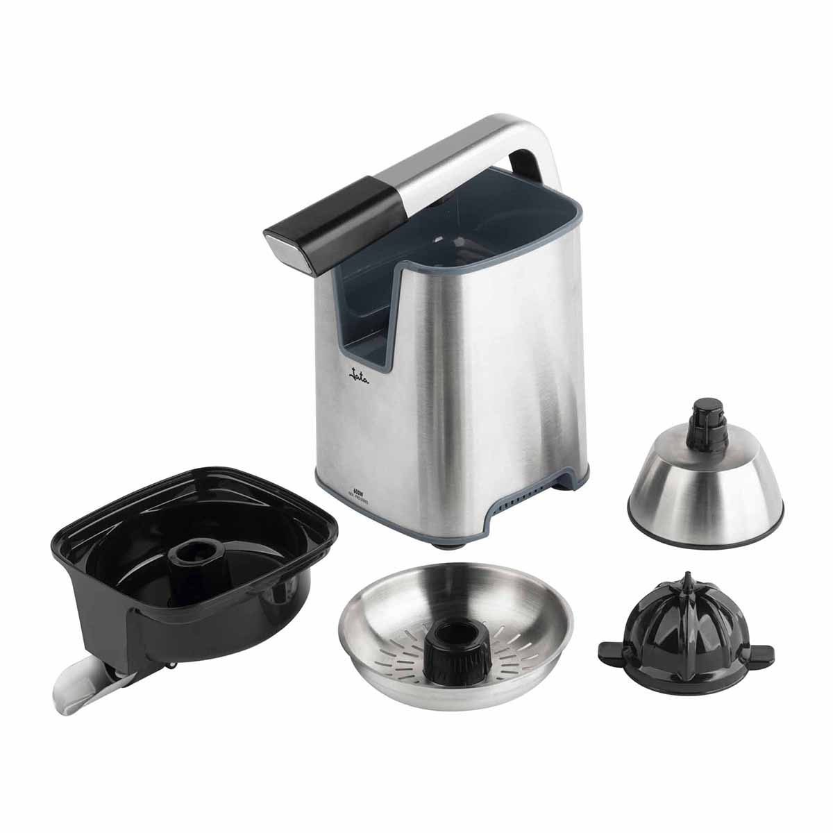 Exprimidor con brazo Jata JEEX1155 con 2 conos Inox-2