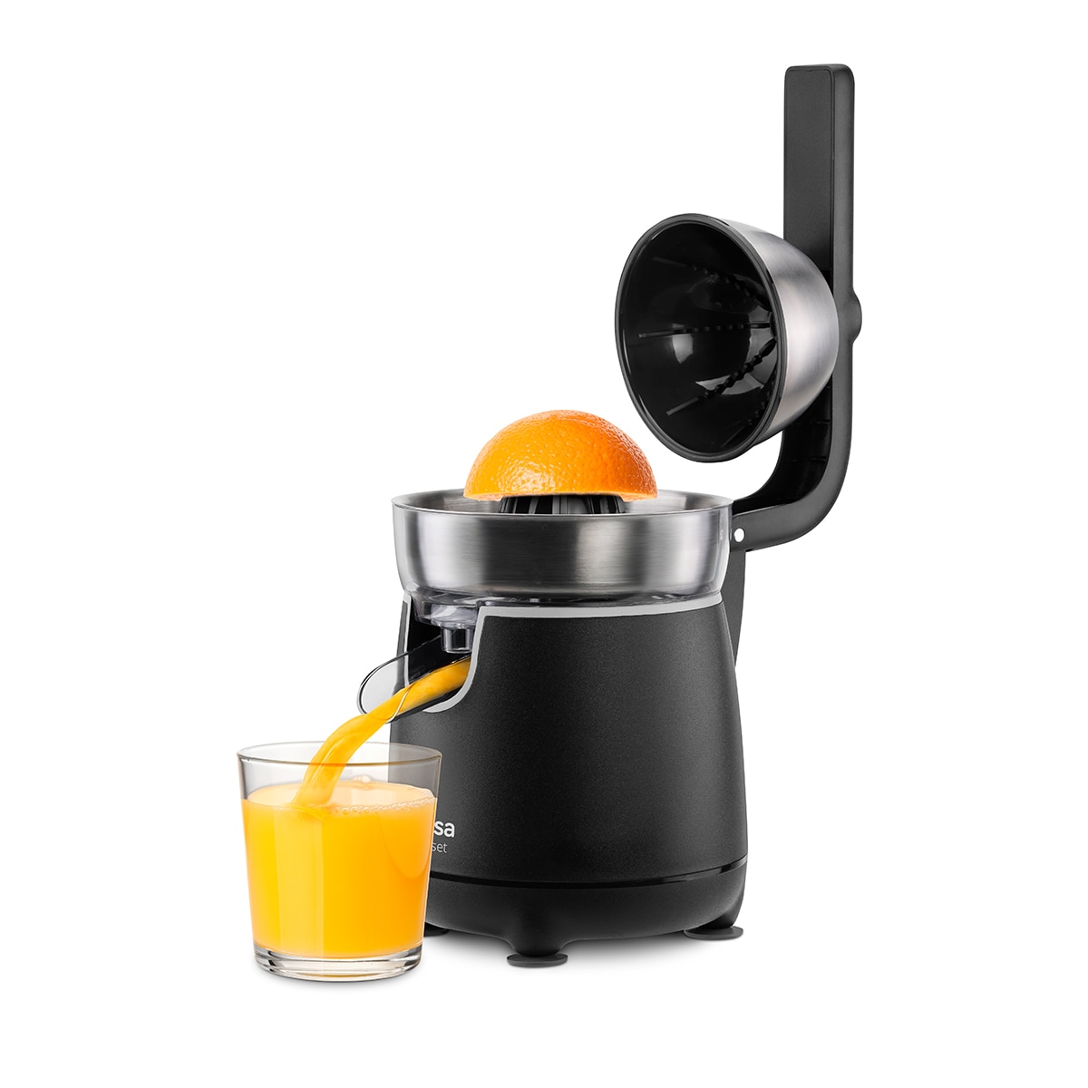 Exprimidor Ufesa Sunset Edition vertido continuo Negro-3