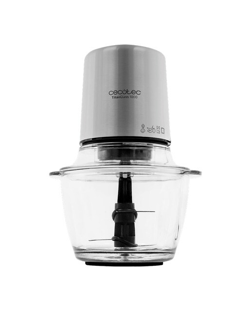 Imagen 0 de Picadora eléctrica Cecotec Titan Glass 1000