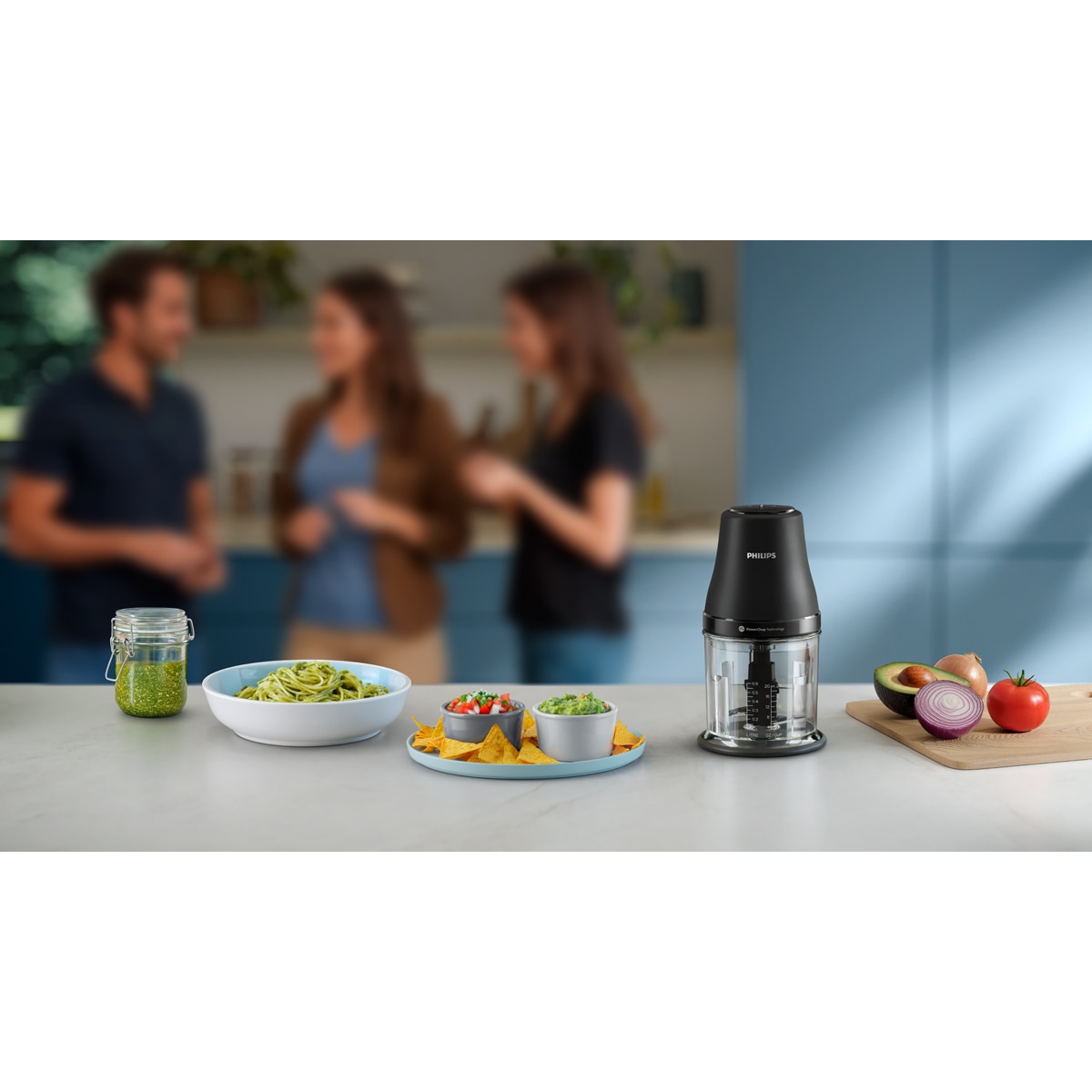 Picadora Philips Serie 3000 HR1501/00 Negro-5