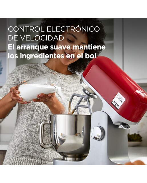Robot de cocina amasadora Kenwood kMix KMX750RD Rojo-4