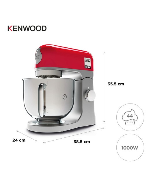 Robot de cocina amasadora Kenwood kMix KMX750RD Rojo-8