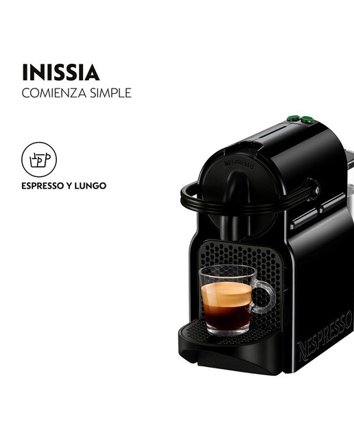 Cafetera de Cápsulas automática Nespresso De'Longhi Inissia para cápsulas Nespresso Original - Negro Negro-3