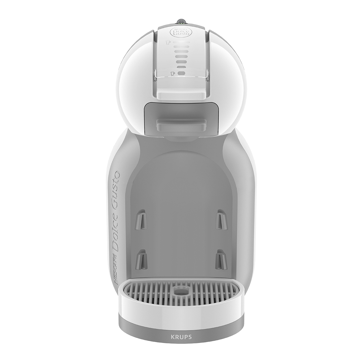 Cafetera de cápsulas automática Krups Mini Me KP1201 para cápsulas Nescafé Dolce Gusto Blanco-2