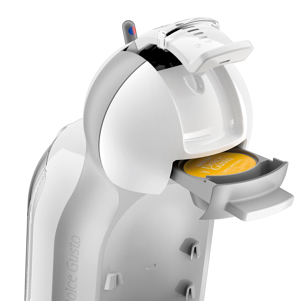 Cafetera de cápsulas automática Krups Mini Me KP1201 para cápsulas Nescafé Dolce Gusto Blanco-5