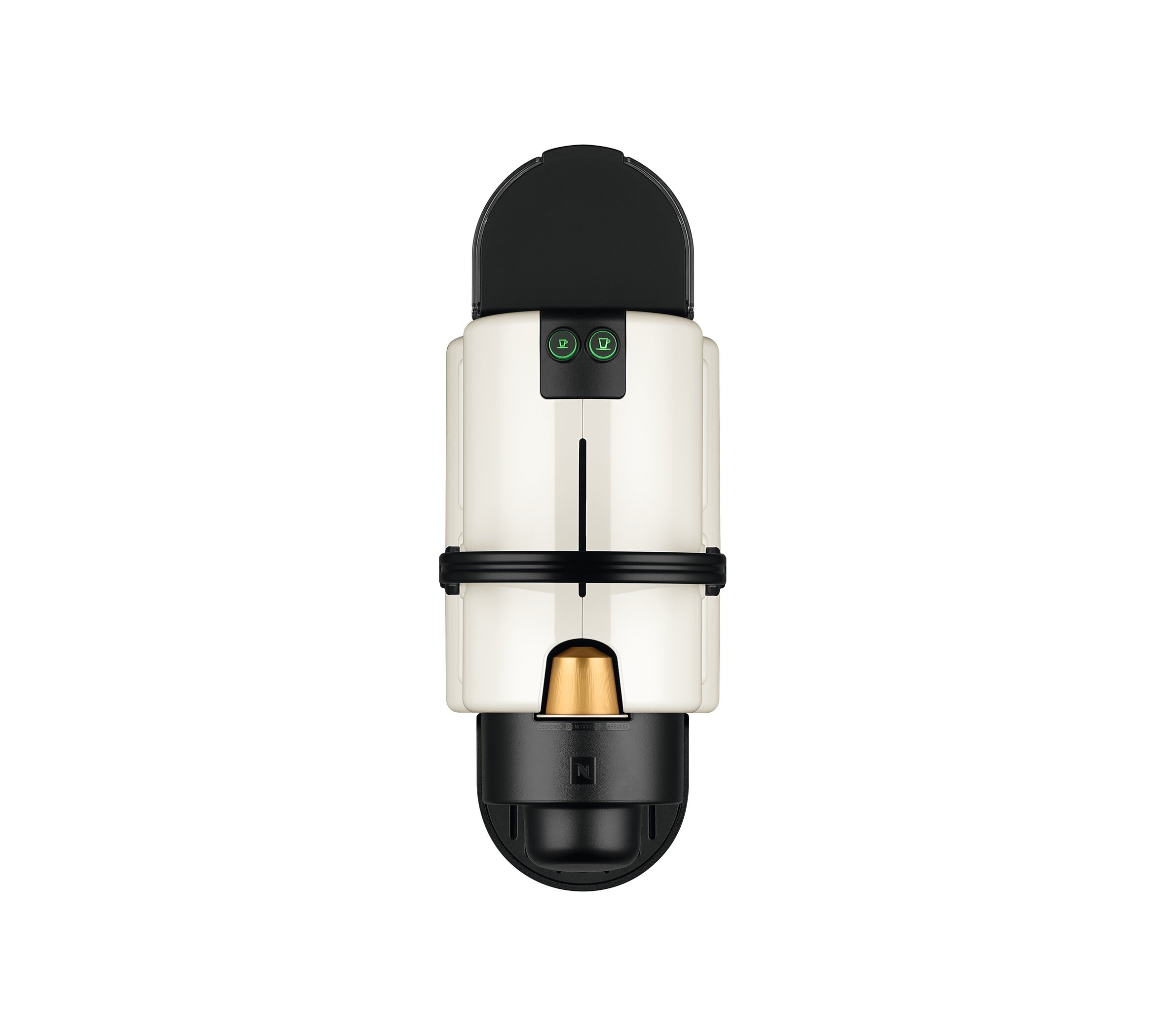 Cafetera de cápsulas automática Nespresso Krups Inissia para cápsulas Nespresso Original - Blanco Blanco-3