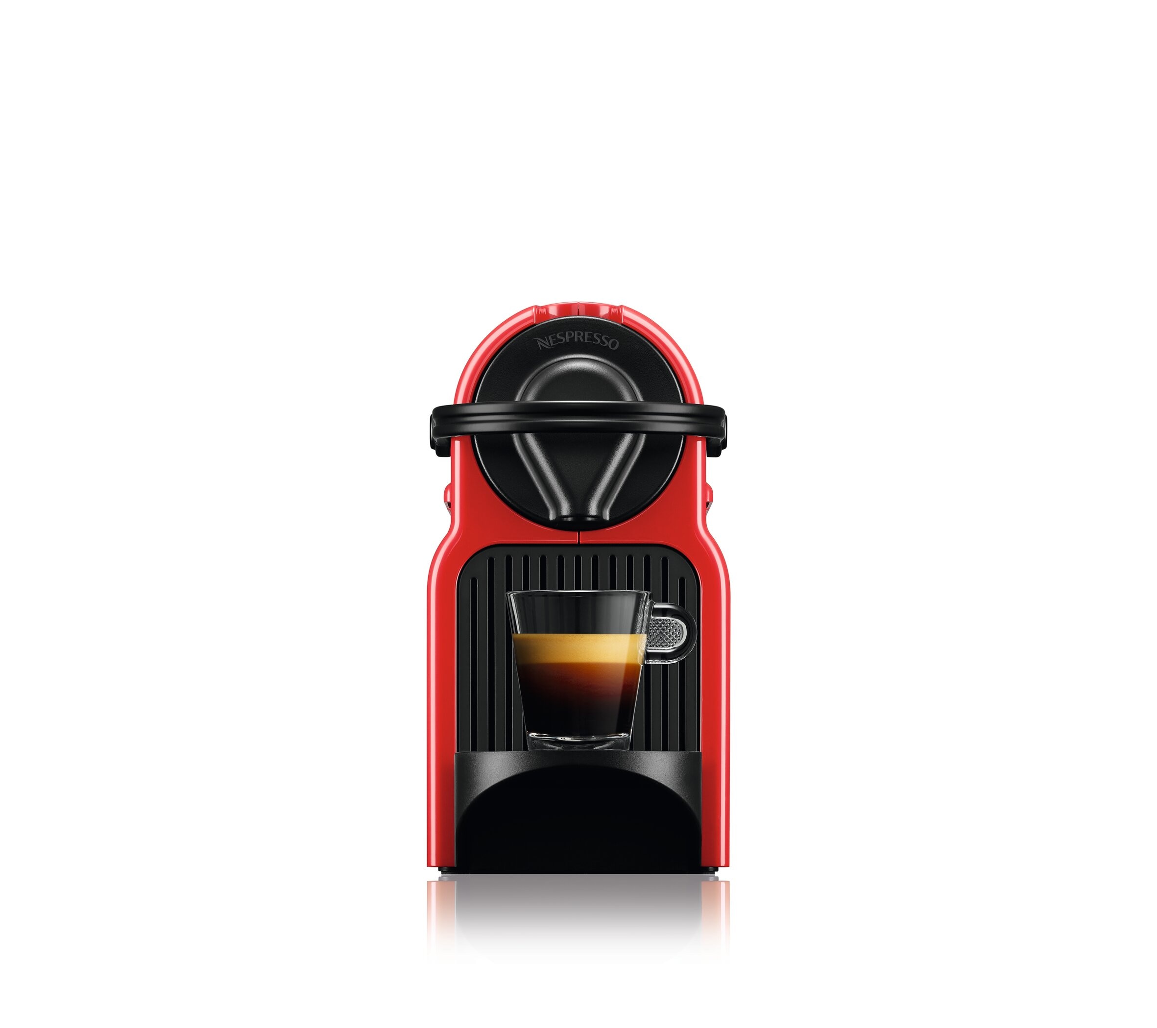 Cafetera de cápsulas automática Nespresso Krups Inissia para cápsulas Nespresso Original Rojo-3