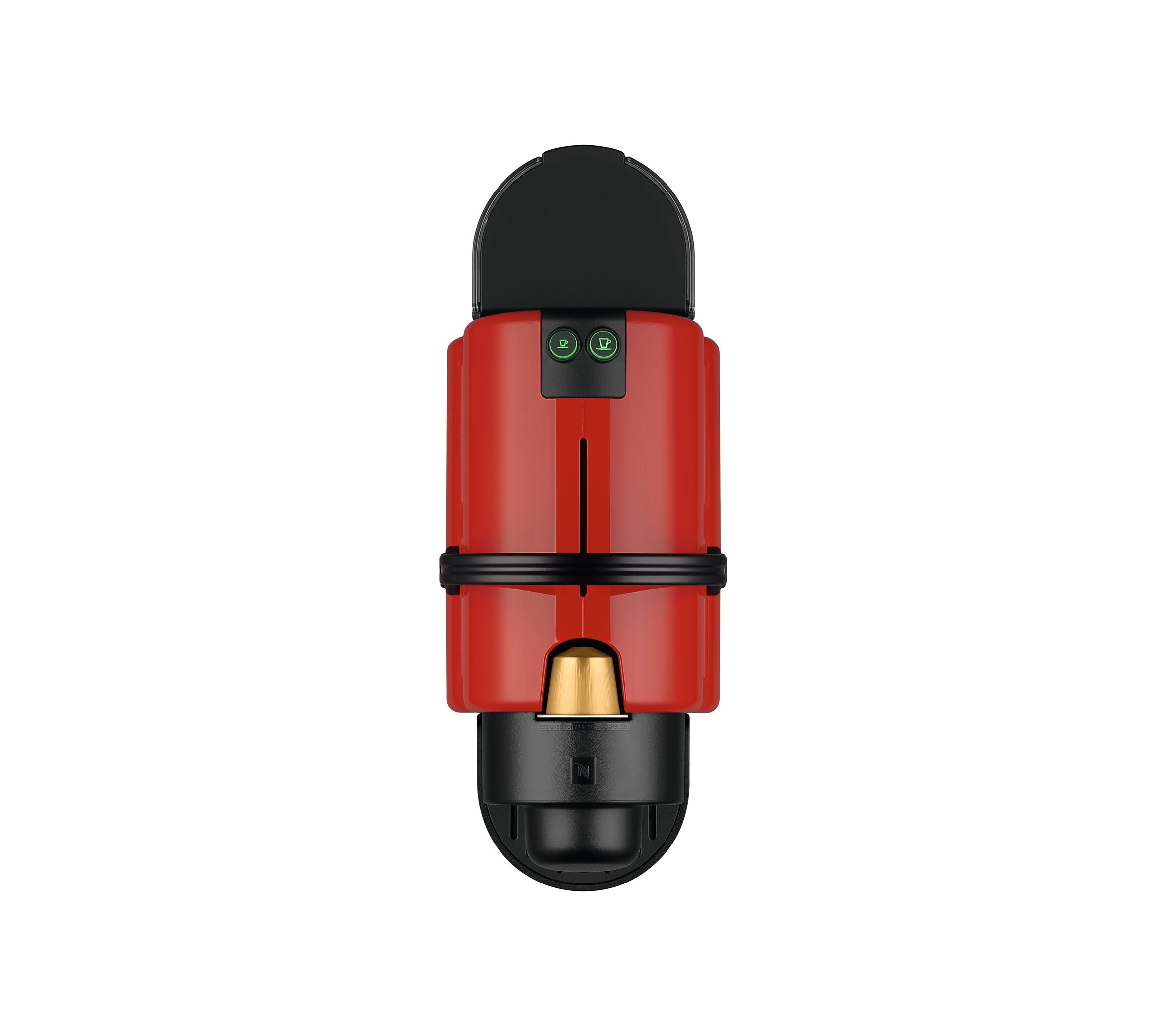 Cafetera de cápsulas automática Nespresso Krups Inissia para cápsulas Nespresso Original Rojo-4