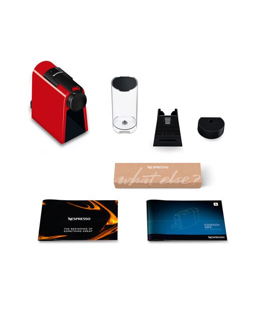 Cafeteras de cápsula automática Nespresso De'Longhi Essenza Mini para cápsulas Nespresso Original - Rojo Rojo-8