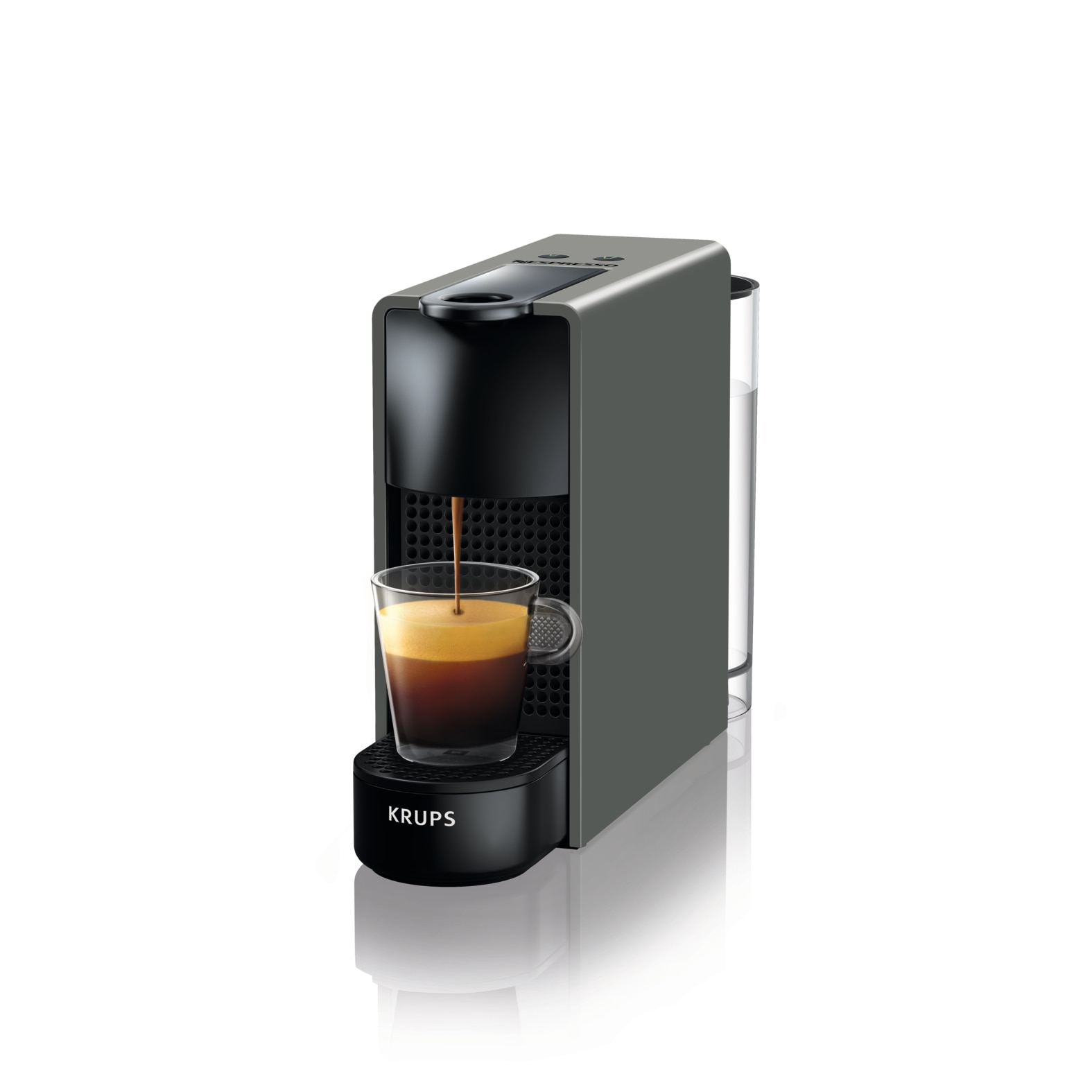 Cafetera de cápsulas automática Nespresso Krups Essenza Mini para cápsulas Nespresso Original - Gris Gris-2