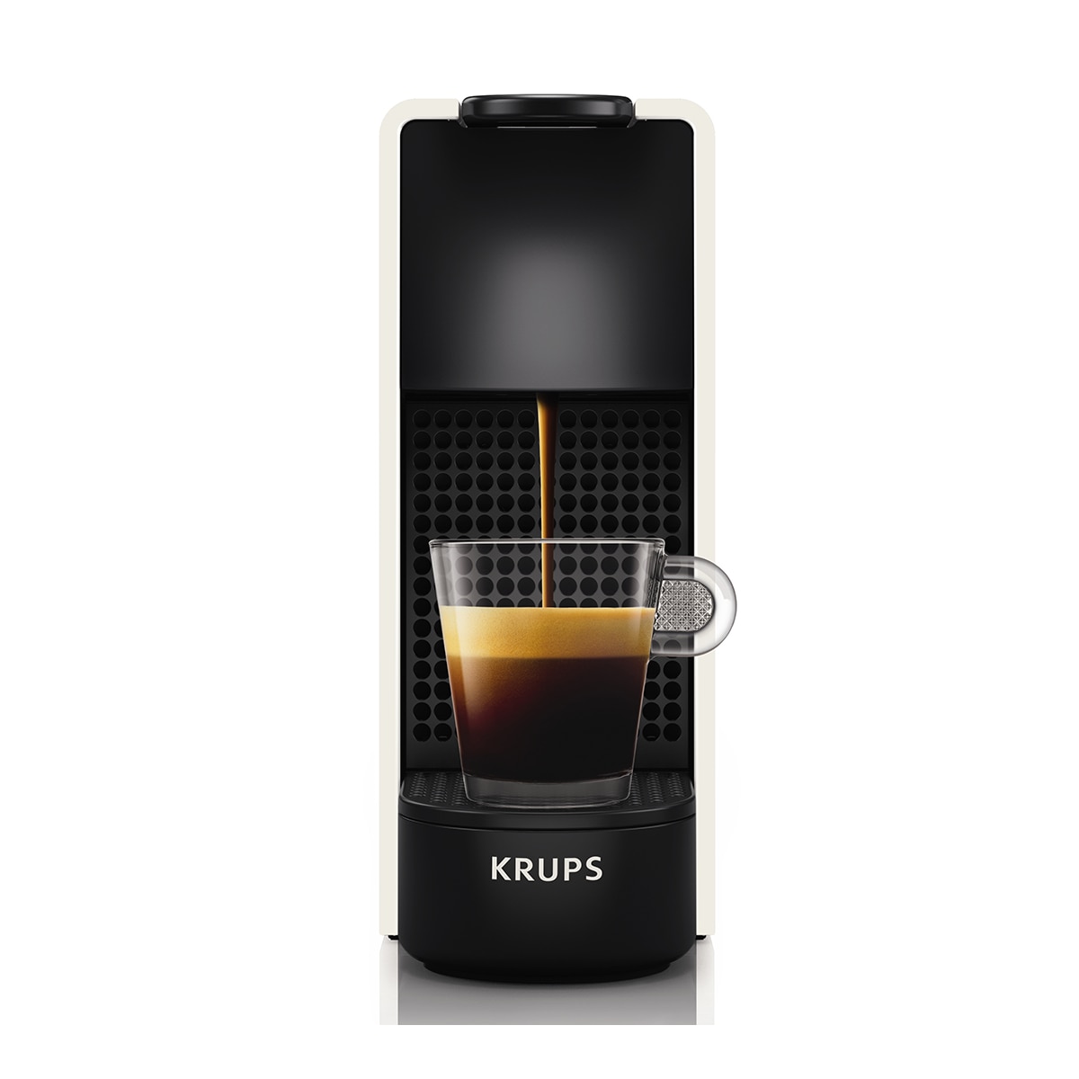 Cafetera de cápsulas automática Nespresso Krups Essenza Mini para cápsulas Nespresso Original - Blanco Blanco-3