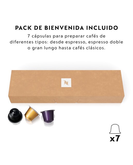 Cafetera de cápsulas automática Nespresso Krups Essenza Mini para cápsulas Nespresso Original - Blanco Blanco-4