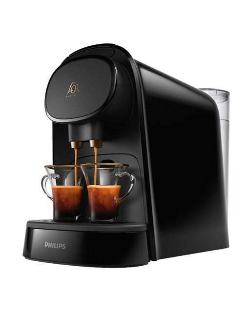 Philips - Cafetera de capsulas automática Philips L'OR Barista Original LM8012-60 para cápsulas L'OR y Nespresso.