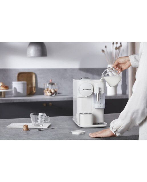Imagen 7 de Cafetera de cápsulas automática Nespresso De'Longhi Lattissima One para cápsulas Nespresso Original - Blanco Blanco
