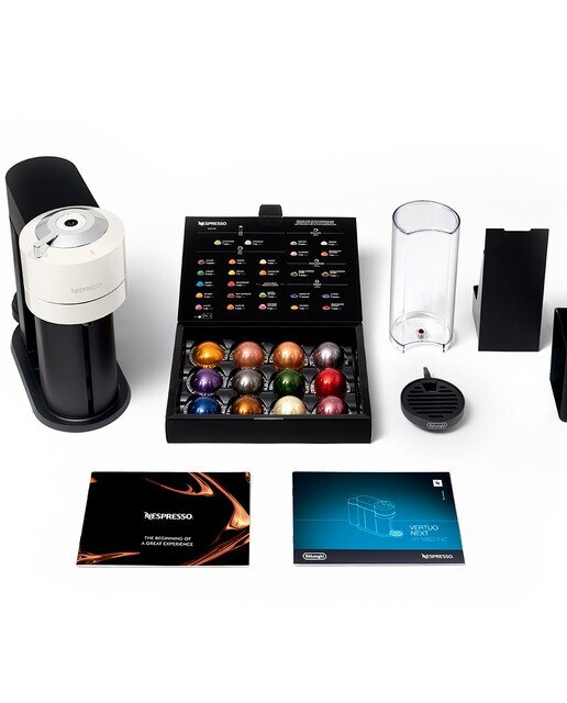 Cafetera de cápsulas Nespresso De'Longhi Vertuo Next para cápsulas Nespresso Vertuo Blanco-8