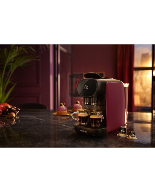 Cafetera de capsulas automática Philips L'OR Barista Sublime para cápsulas L'OR - Rojo Rojo-5