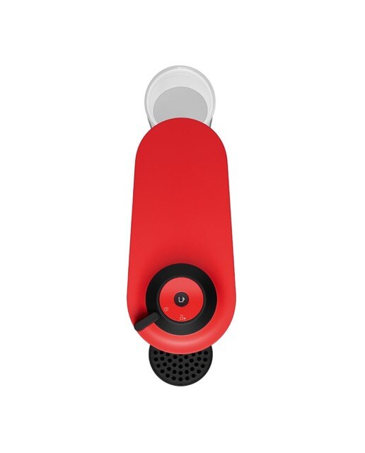 Cafetera de cápsulas Nespresso Krups Vertuo Pop para cápsulas Nespresso Vertuo Rojo-5