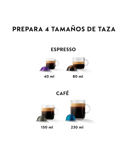 Cafetera de cápsulas Nespresso Krups Vertuo Pop para cápsulas Nespresso Vertuo Rojo-8