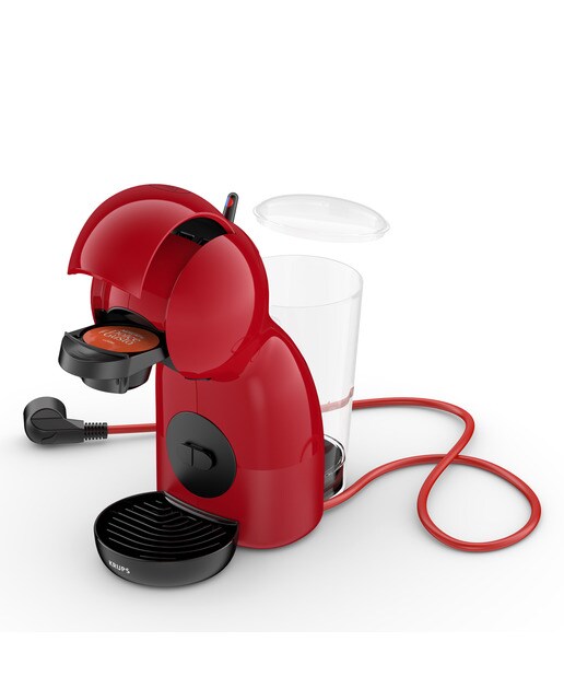 Cafetera de cápsulas manual Krups Piccolo XS para cápsulas Nescafé Dolce Gusto Rojo-6