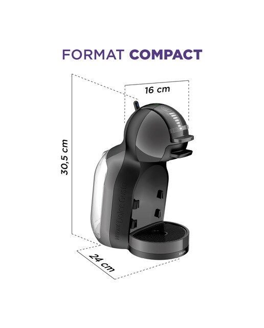 Imagen 10 de Cafetera de cápsulas automática Krups Mini Me Nescafé Dolce Gusto - Negro Negro