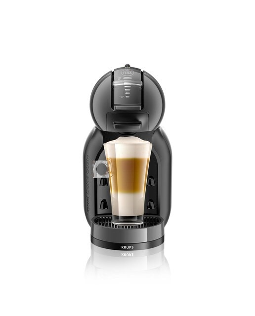 Cafetera espresso automática Krups Mini Me con función Play & Select para cápsulas Nescafé Dolce Gusto + 2 packs de café Negro-3
