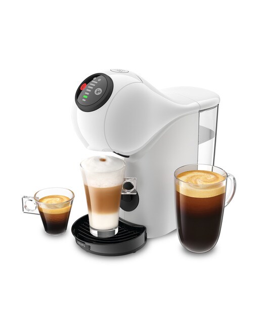 Cafetera de cápsulas automática Krups Genio S para cápsulas Nescafé Dolce Gusto Blanco-4