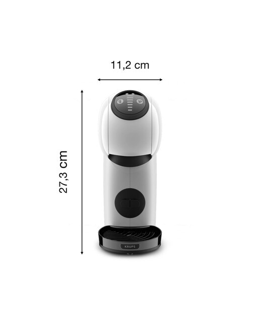 Cafetera de cápsulas automática Krups Genio S para cápsulas Nescafé Dolce Gusto Blanco-6