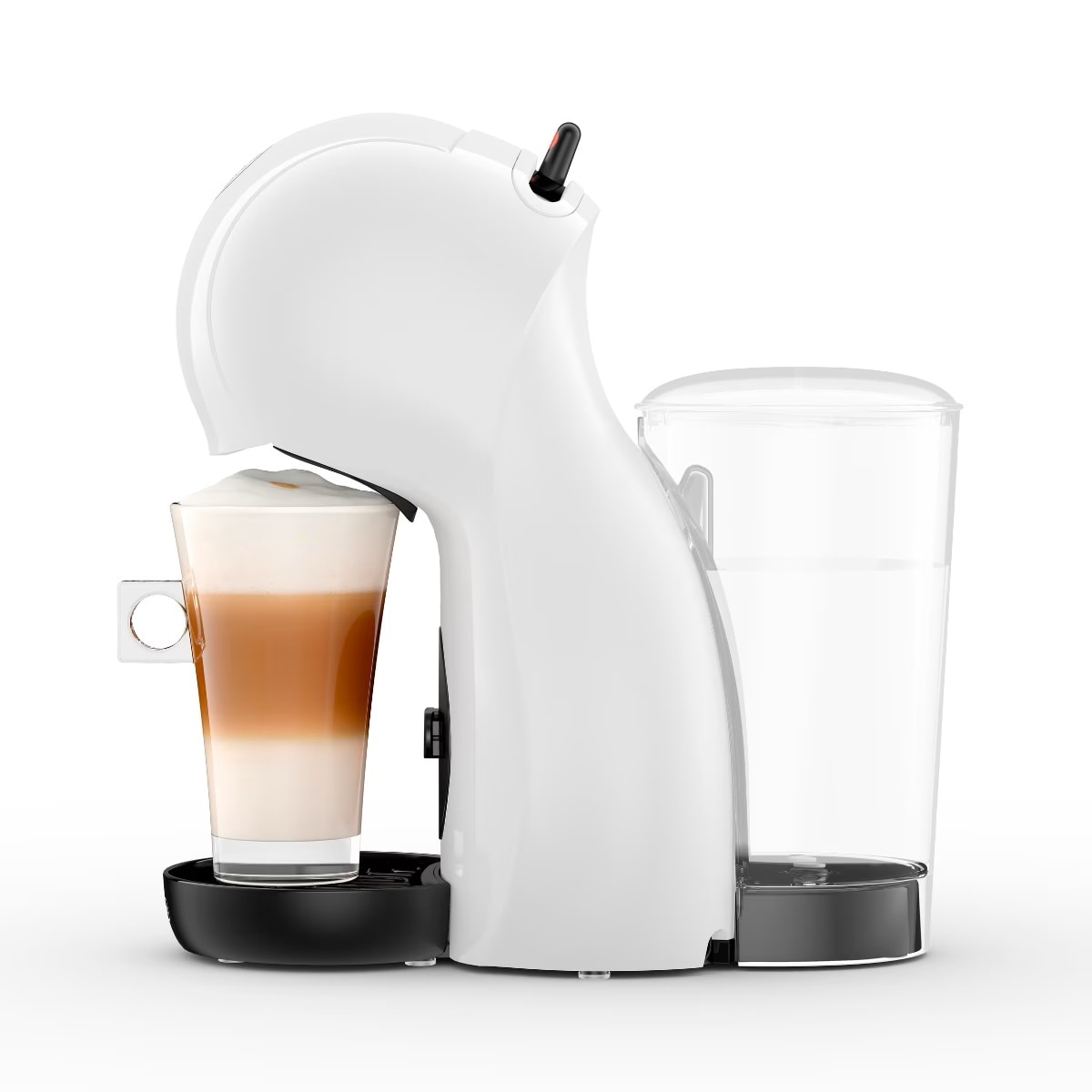 Cafetera de cápsulas De'Longhi Piccolo XS EDG110.WB para cápsulas Nescafé Dolce Gusto Blanco-2