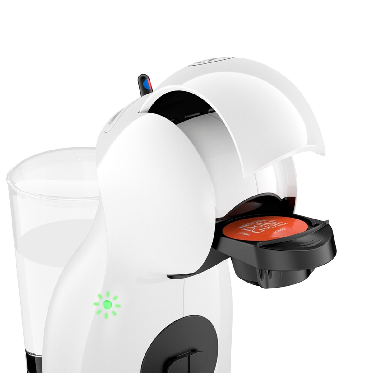 Cafetera de cápsulas De'Longhi Piccolo XS EDG110.WB para cápsulas Nescafé Dolce Gusto - Blanco Blanco-7