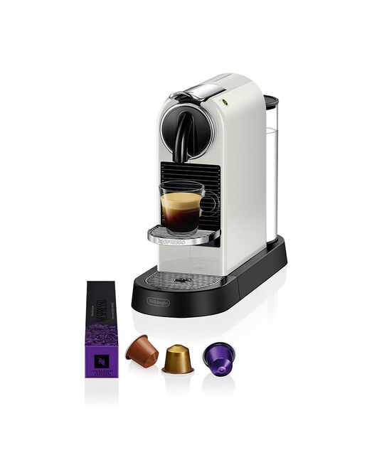 Cafetera de Cápsulas automática Nespresso De'Longhi Citiz EN167.W para cápsulas Nespresso Original - Blanco Blanco-7