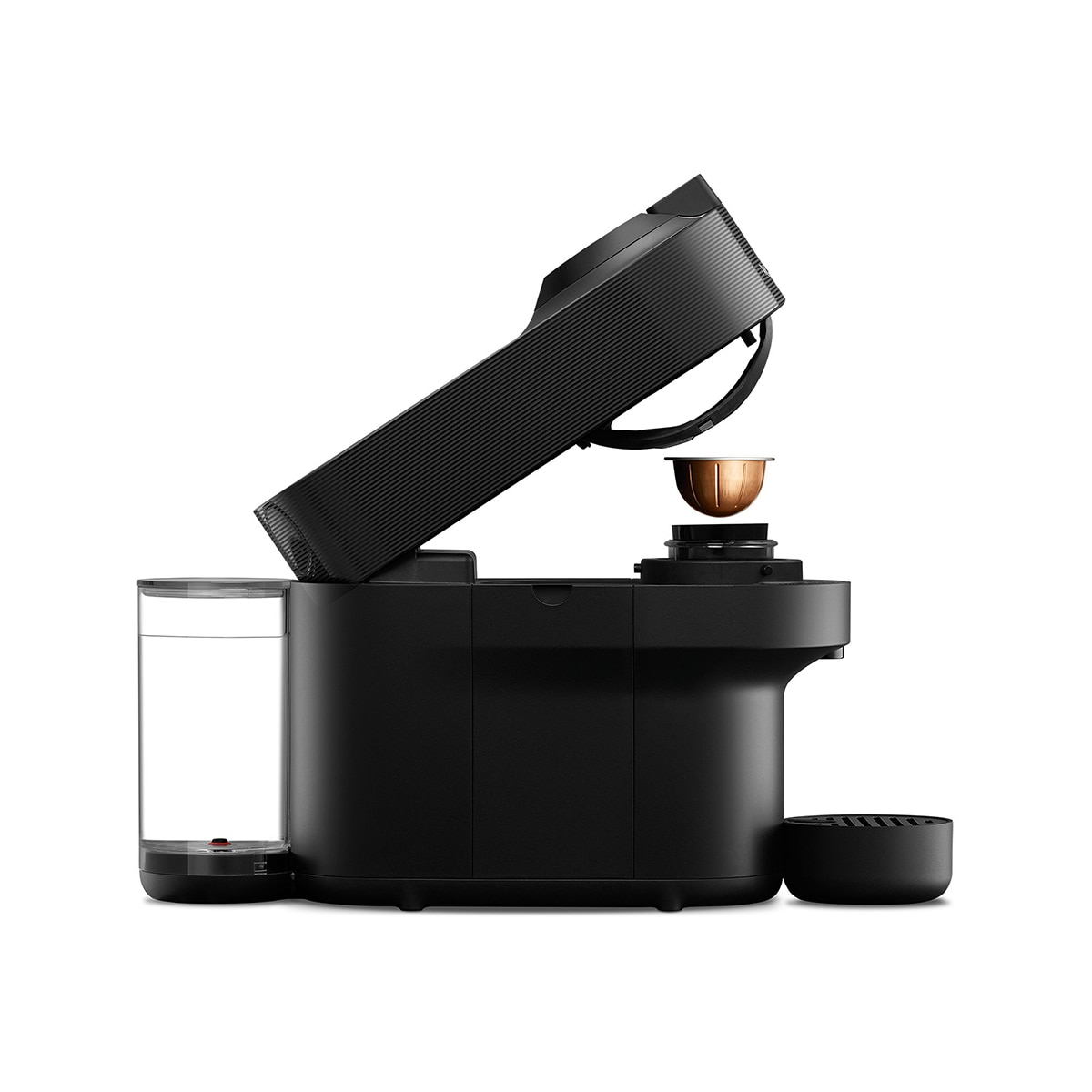 Cafetera de cápsulas De'Longhi Vertuo Pop ENV90.B + Travel Mug para cápsulas Nespresso Vertuo Negro-5