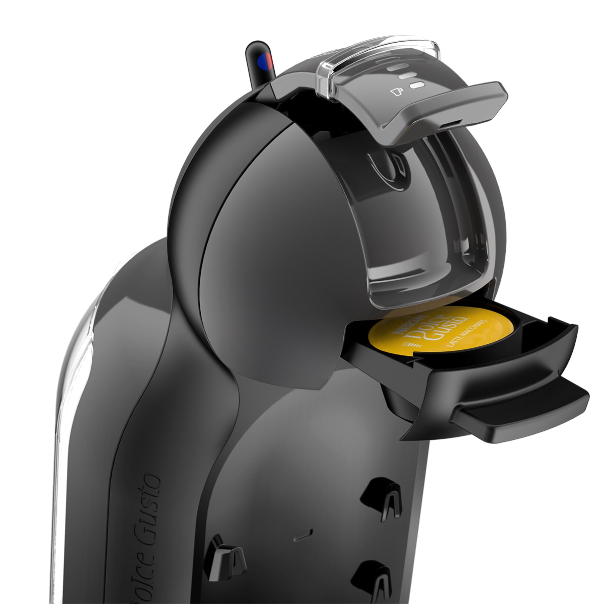 Cafetera de cápsulas automática Krups MiniMe para cápsulas Nescafé Dolce Gusto con dos packs de café Negro-5