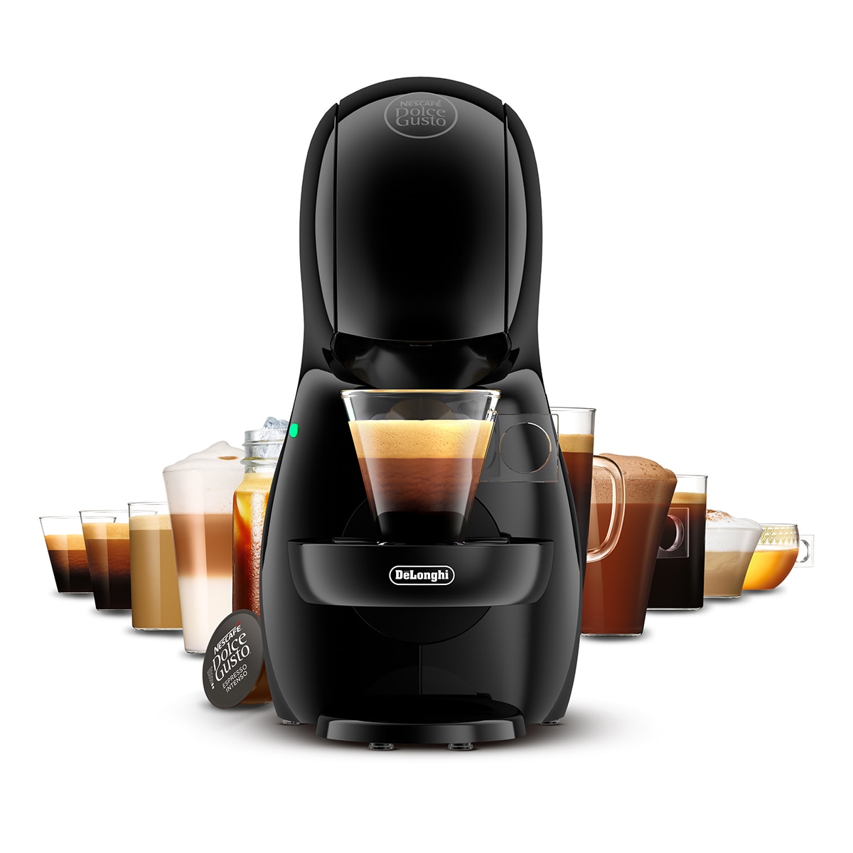 Cafetera de cápsulas automática De'Longhi para cápsulas de café Nescafé Dolce Gusto Negro-5