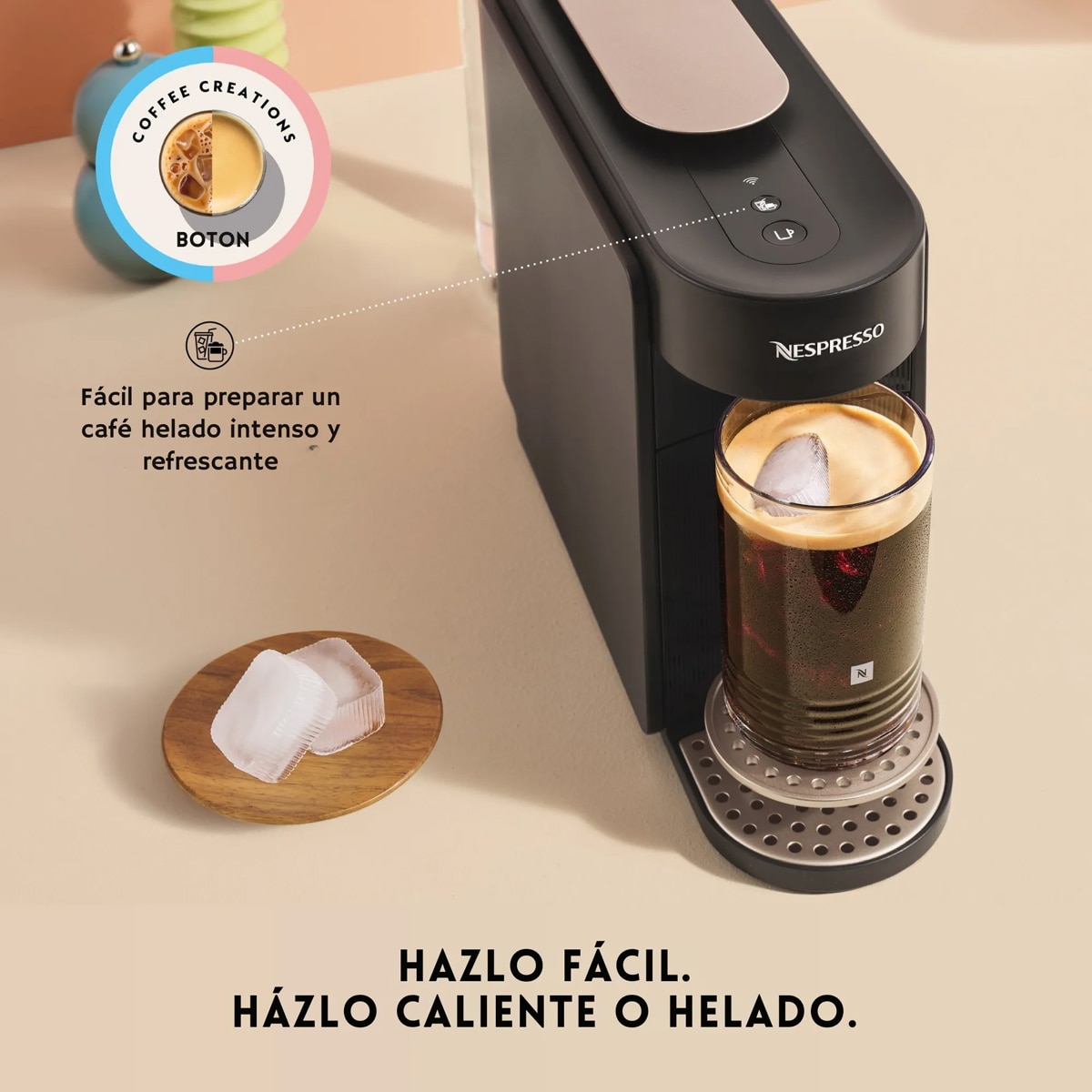 Cafetera de cápsulas automática Krups Vertuo Up XN9408 para cápsulas de café Nespresso Negro-7