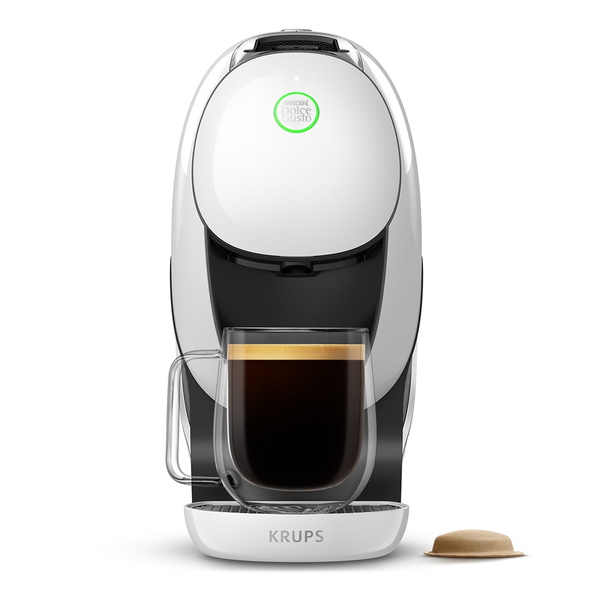 Krups - Cafetera de cápsulas de Papel Krups NESCAFÉ Dolce Gusto NEO Latte KP3801.