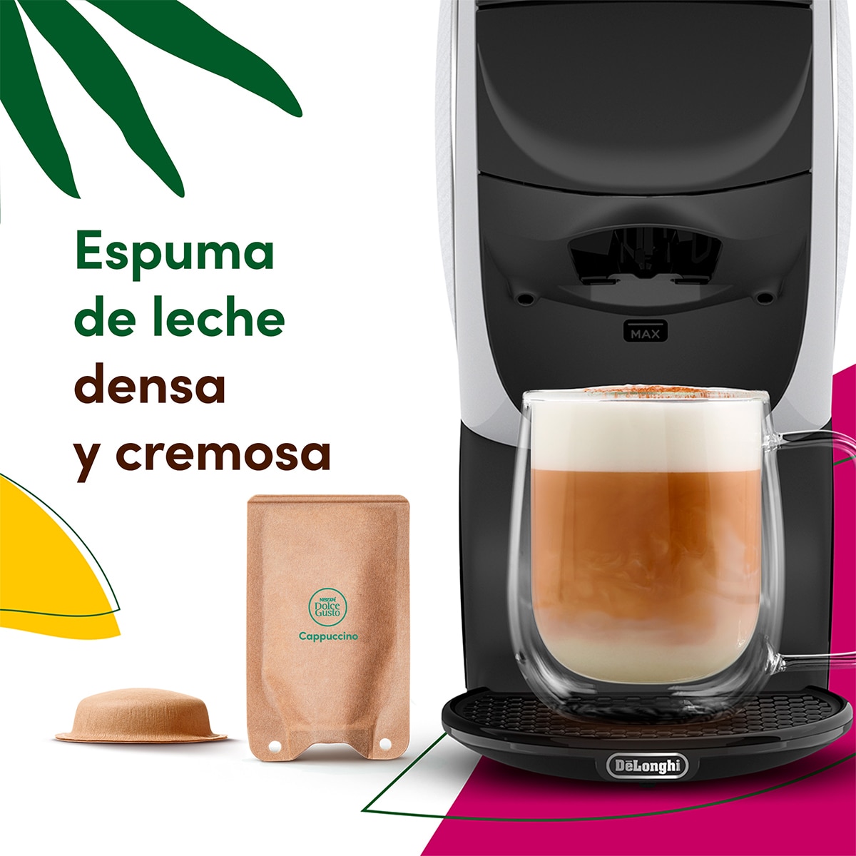 Imagen 5 de Cafetera de Cápsulas Dolce Gusto Neo Latte W 300.WA Blanca - Blanco Blanco