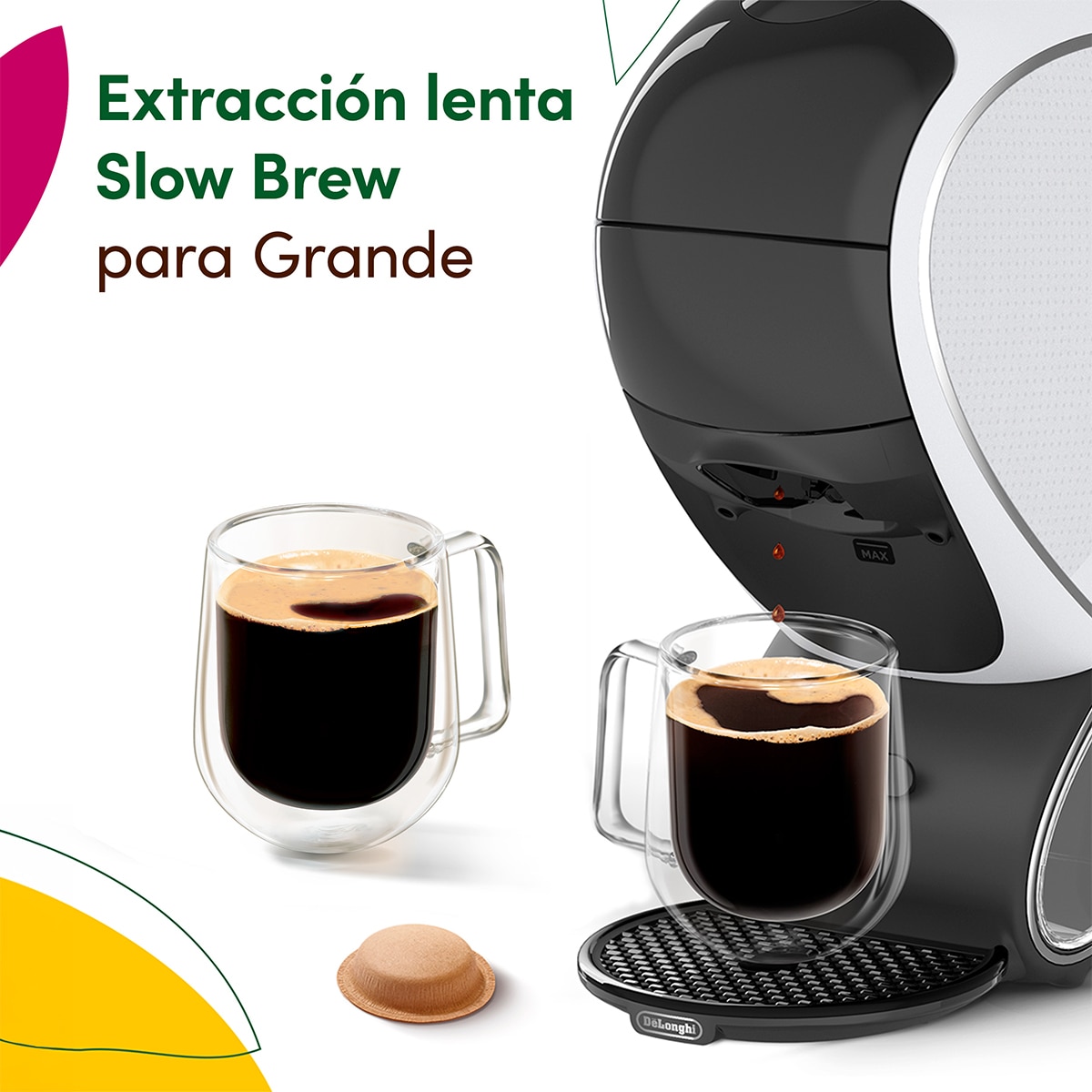 Imagen 7 de Cafetera de Cápsulas Dolce Gusto Neo Latte W 300.WA Blanca - Blanco Blanco