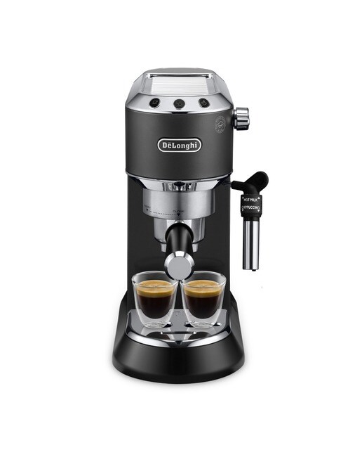 Imagen 0 de Cafetera espresso manual de bomba De'Longhi Dedica EC685.BK sistema cappuccino