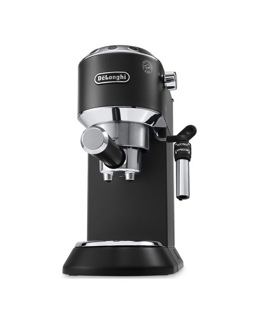 Cafetera espresso manual de bomba De'Longhi Dedica EC685.BK sistema cappuccino Negro-10