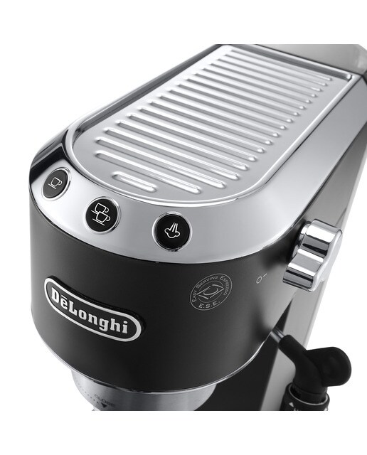 Cafetera espresso manual de bomba De'Longhi Dedica EC685.BK sistema cappuccino Negro-14