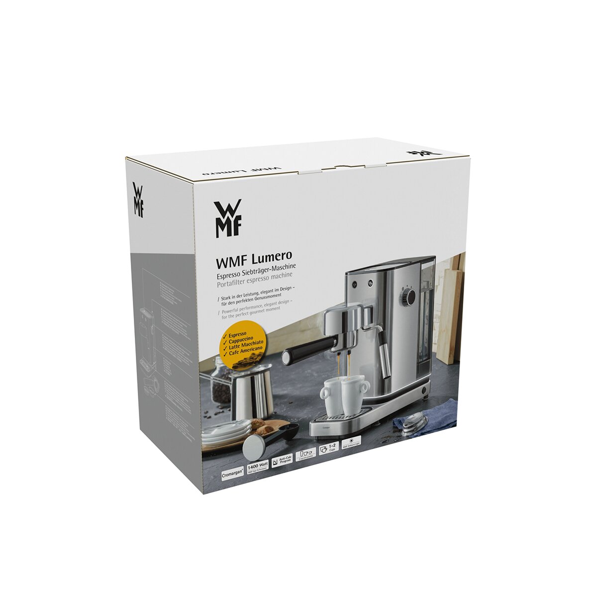 Cafetera Espresso WMF Lumero con 15 bares 6