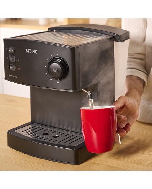 Cafetera espresso manual Solac Taste Classic M80 Black 3