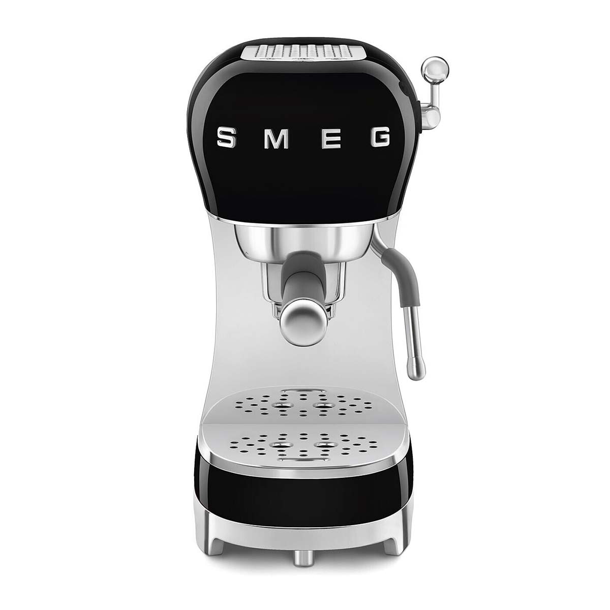 Imagen 0 de Cafetera espresso manual Smeg ECF02BLEU con sistema Thermoblock Negro