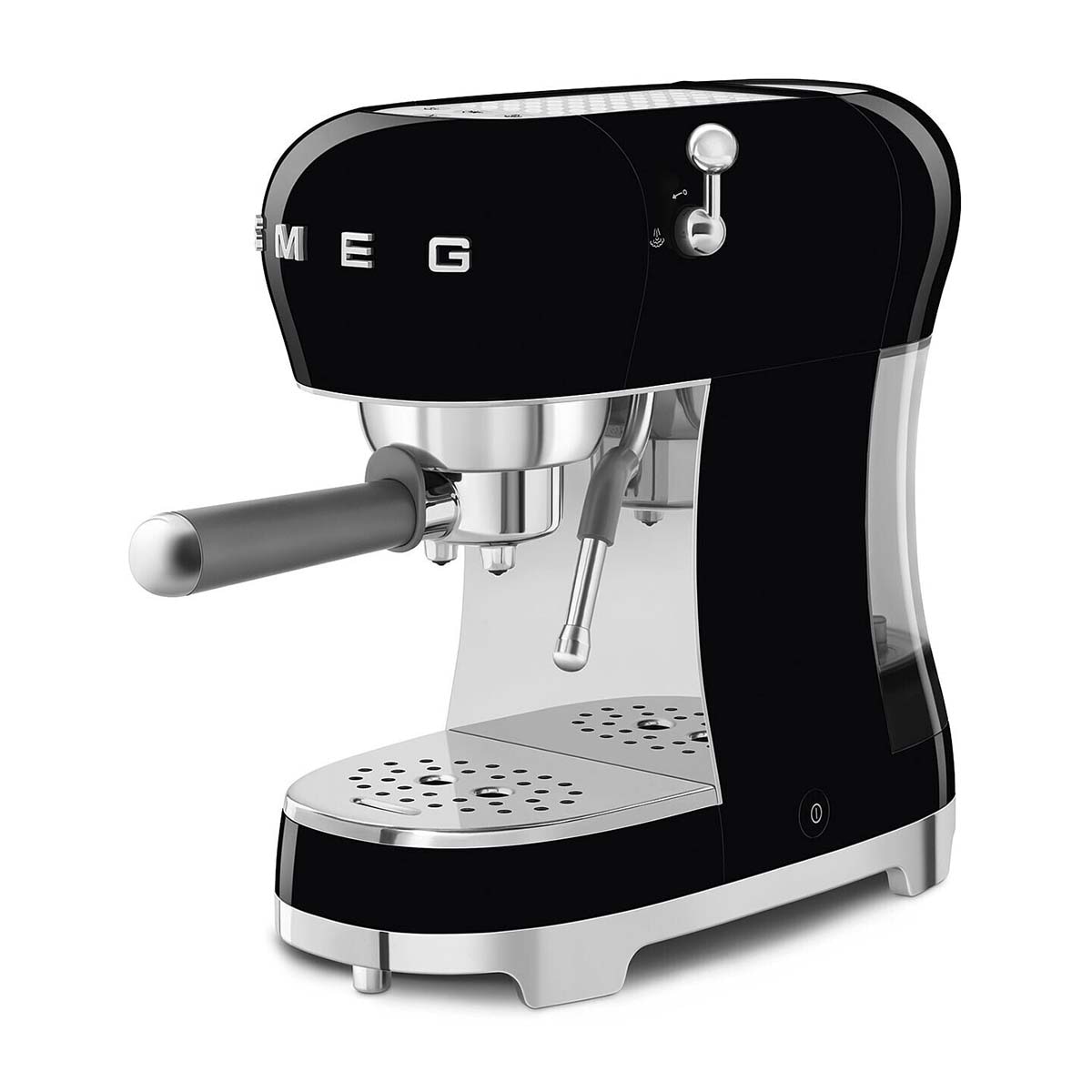 Cafetera espresso manual Smeg ECF02BLEU con sistema Thermoblock - Negro Negro-3