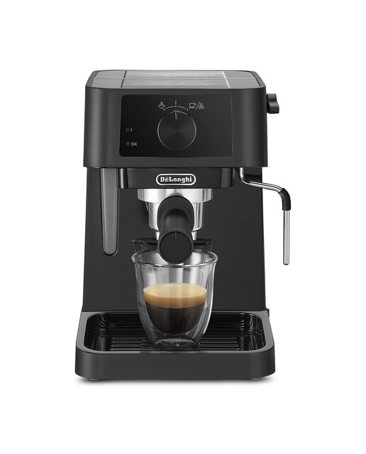 De'Longhi - Cafetera espresso De'Longhi EC230.BK bomba tradicional, con deposito de agua extraible.