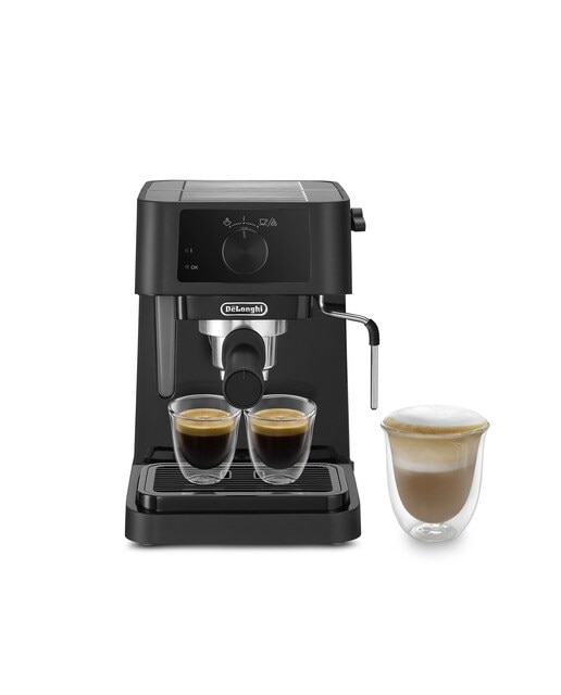 Imagen 2 de Cafetera espresso De'Longhi EC230.BK bomba tradicional, con deposito de agua extraible - Negro Negro